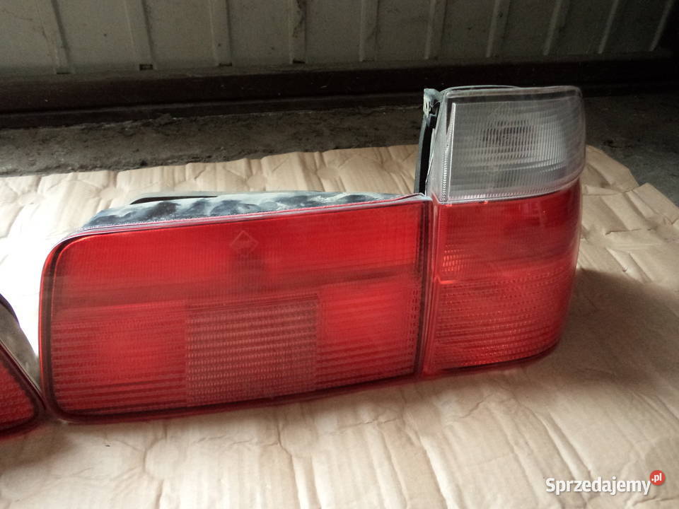 Lampy tył BMW E39 kombi touring biały kierunek lampy tylne Wieluń sprzedam