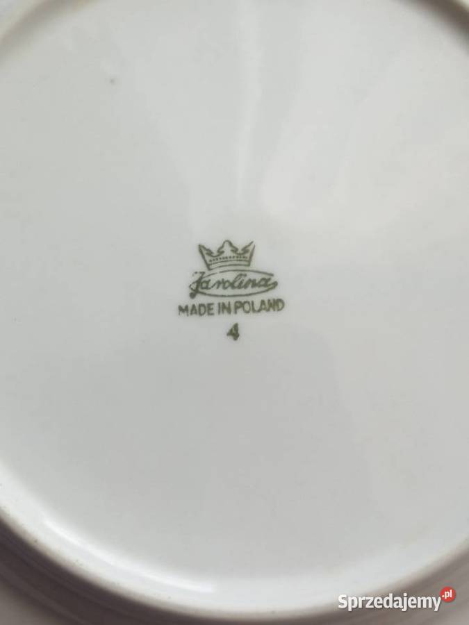 Karolina Wałbrzych Ozdoby talerzyk Świdnica sprzedam