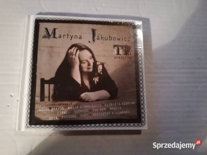 Martyna Jakubowicz Te 30 urodziny CD Gliwice