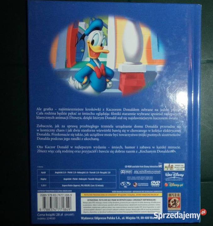 16x DVD Disney Magiczna kolekcja 2005 Kaczor Rzeszów sprzedam