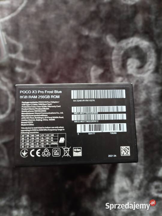 Poco X3 Pro Frost Blue 8GB RAM 256 GB ROM