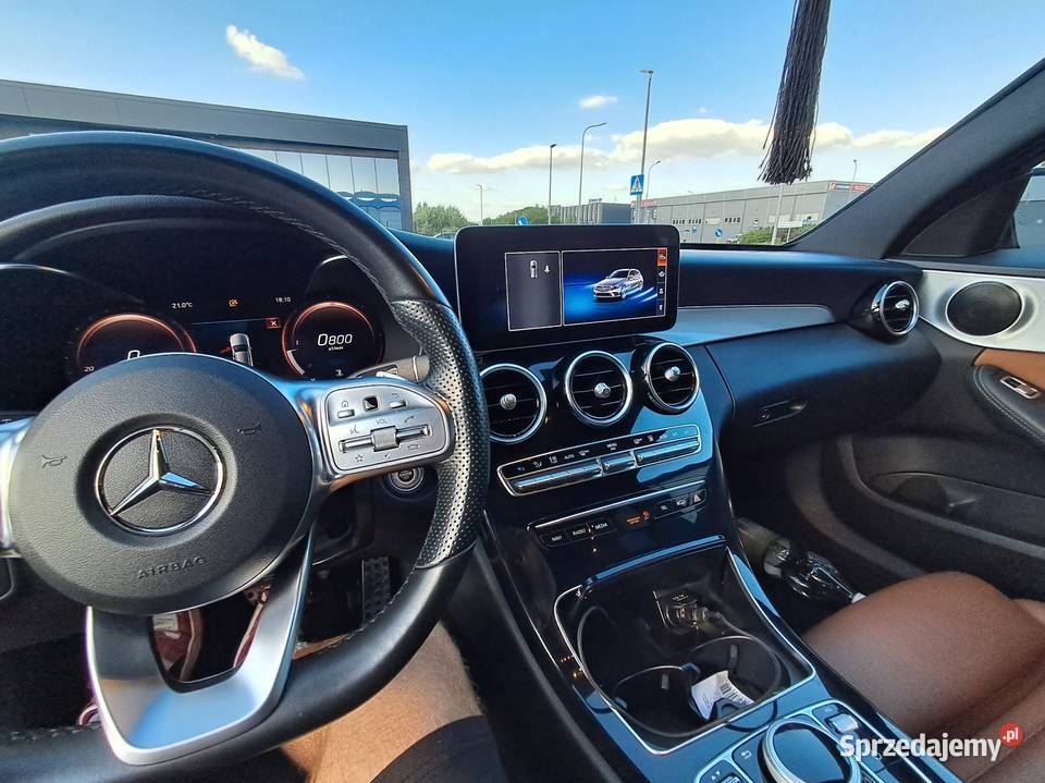Mercedes C klasa Amg RadarVirtualHak ogranicznik prędkości podlaskie