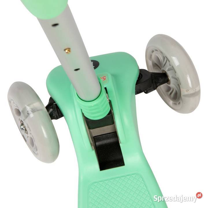 Seledynowa balansowa hulajnoga składana Poznań