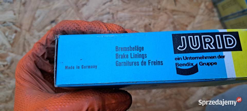 Klocki hamulcowe przednie JURID Mercedes W123 Klocki hamulcowe Luzino