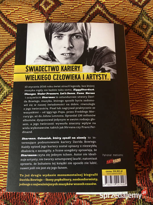 Starman David Bowie Trynka SQN wyd 2 nowa Kraków