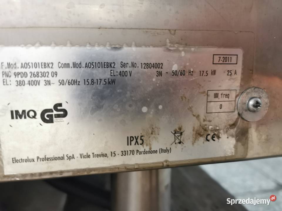 Electrolux elektryczny 10 pólek Krotoszyn