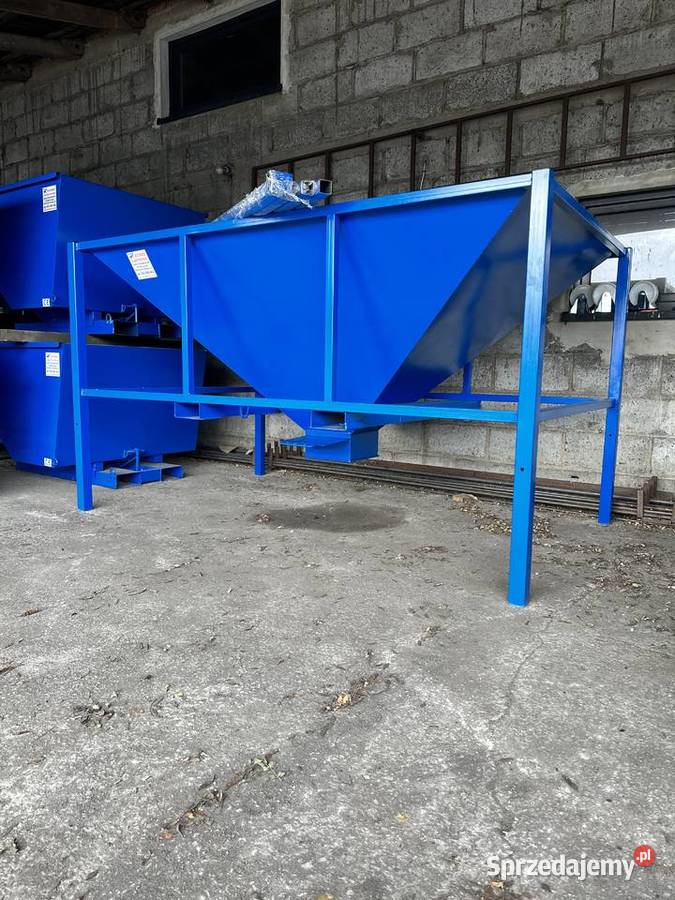 Bufor kosz zasypowy zasobnik 21 m3 Niedrzew Pierwszy