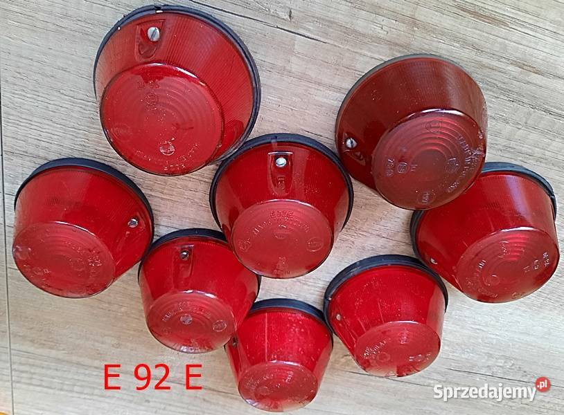 Lampa lampy pozycyjne czerwone klosz E 92E E93D Ostrów Wielkopolski