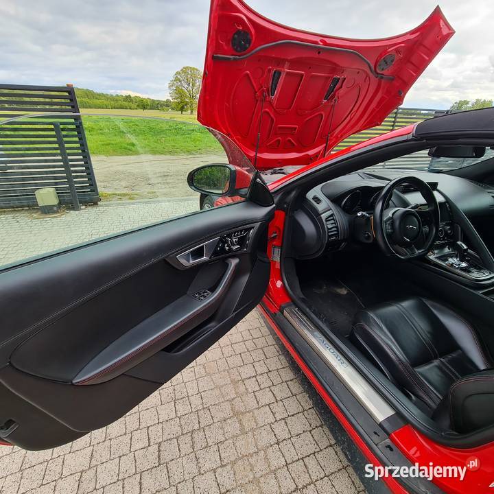 Jaguar F type V8 495 uszkodzony Andrespol