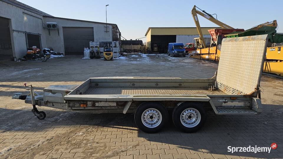 Przyczepa laweta Brenderup 35t wciągarka nowe mazowieckie Sochaczew