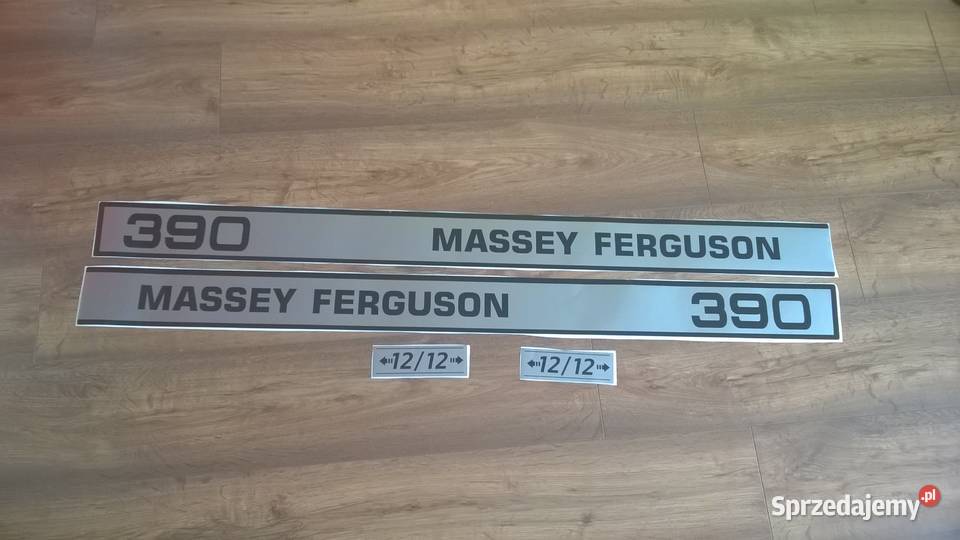 naklejki na traktor massey fergusson