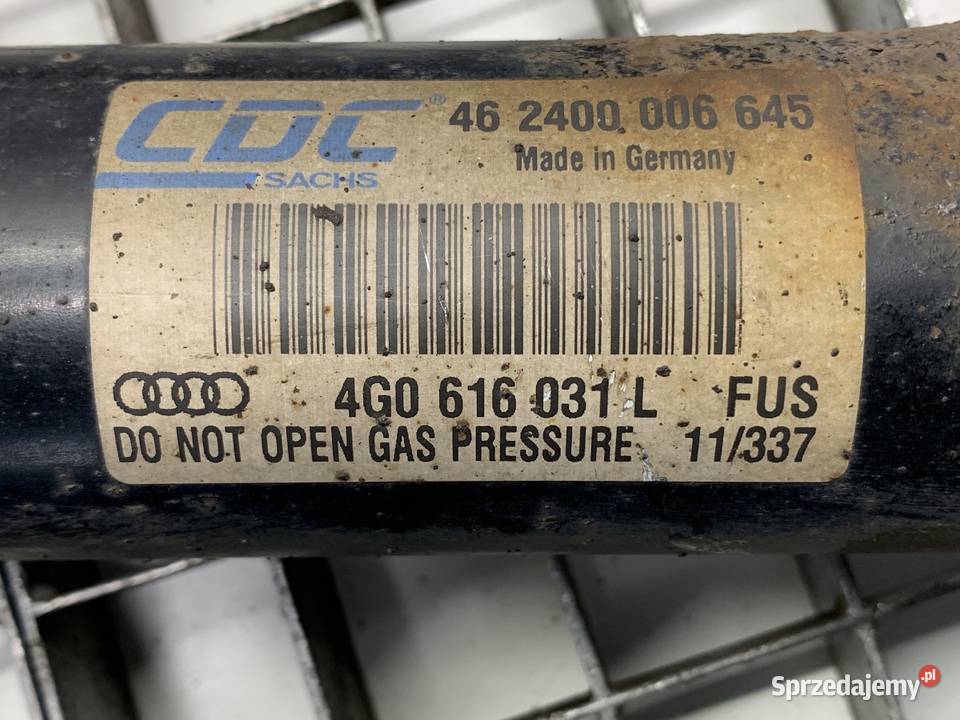 AMORTYZATOR PRAWY TYŁ AUDI A7 4G Hatchback osobowe sprzedam