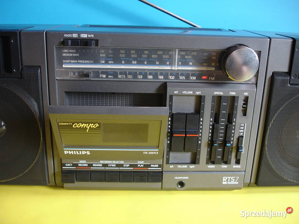 Radiomagnetofon PHILIPS TR2843 Zielona Góra sprzedam