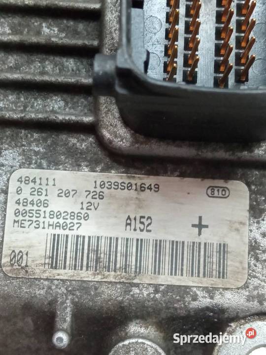 STEROWNIK SILNIKA 0261207726 Alfa Romeo 156 I sprzedam