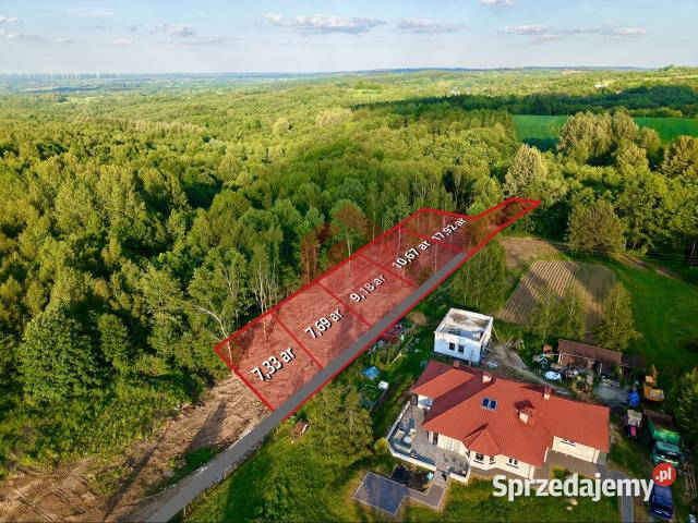Działka Malawa 1067m2 25m