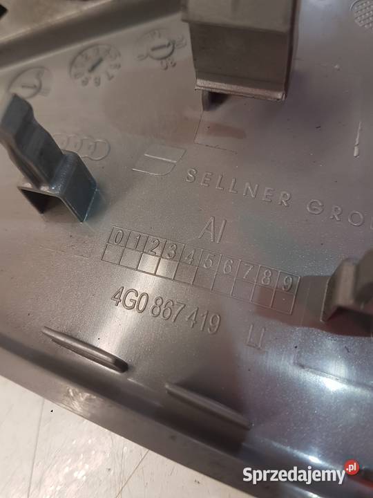 LISTWA DEKOR DRZWI AUDI A6 C7 LEWY TYŁ 4G0867419 Przystajń sprzedam
