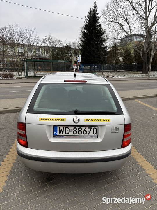 Skoda Fabia Kombi 14 TDI 2006 mazowieckie