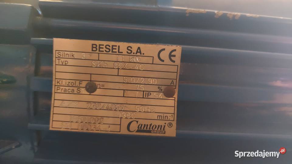 Silnik Elektryczny Besel 11kW 230400V Imielin