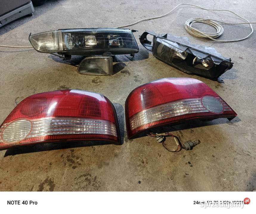 Lampy tył przód Mitsubishi Galant Rok produkcji 2002 Bytom sprzedam
