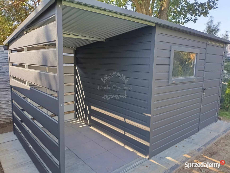Schowek domek ogrodowy 3x25m wiata 15m okno Bydgoszcz