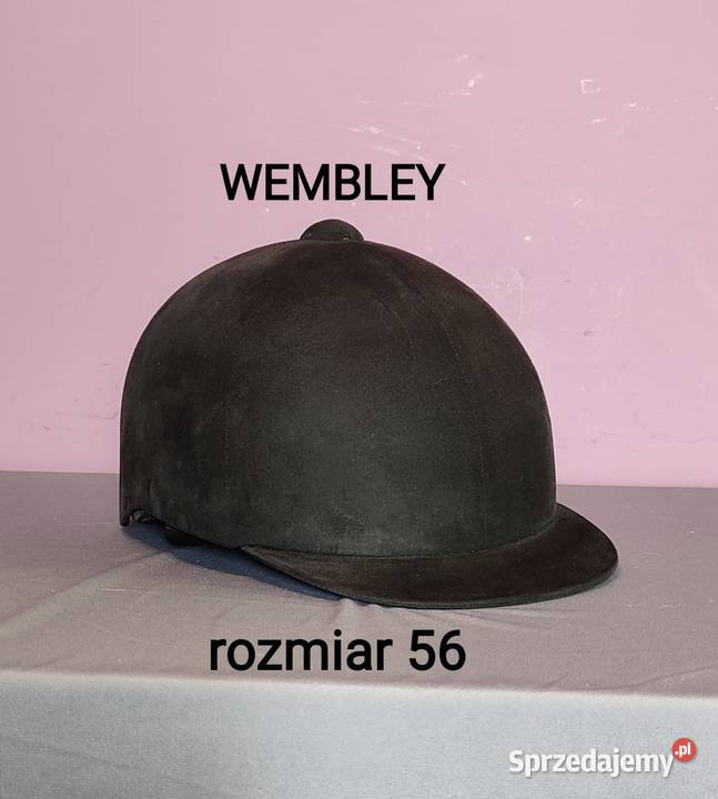Kask jeździecki Wembley rozmiar 56 certyfikowany Jasień