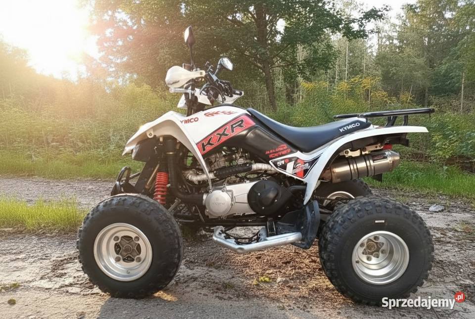 Kymco KXR Maxxer 300 homologacja zarejestrowany nieuszkodzony