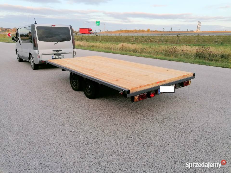 Przyczepka dwuosiowa Platforma DMC 750 lawety Lawety Wodzisław