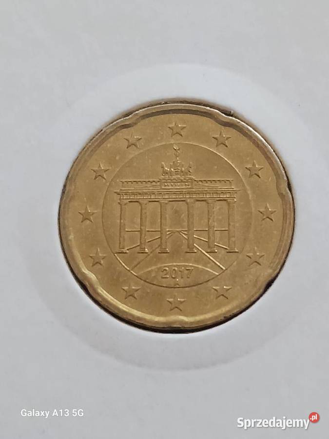 20 Eurocentów Niemcy 2017 r men A Konin