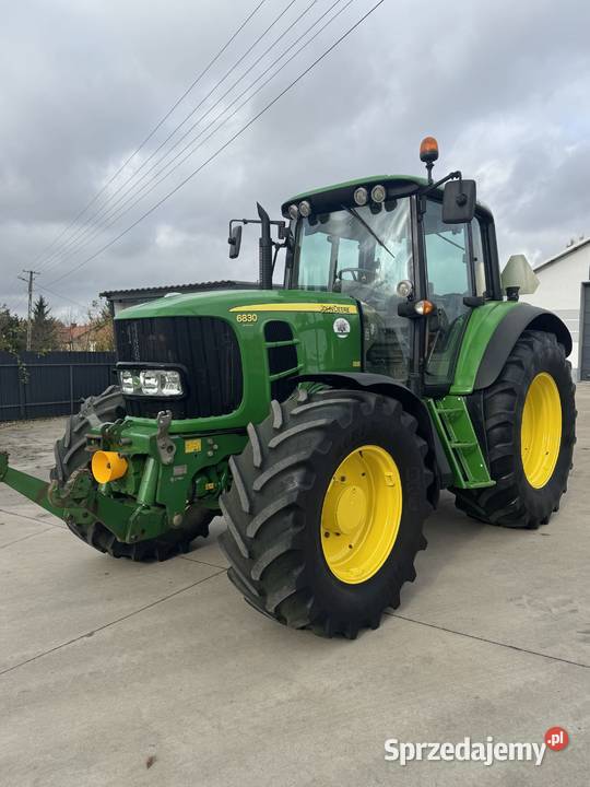 Ciągnik rolniczy John Deere 6830 Premium 2008r sprzedam