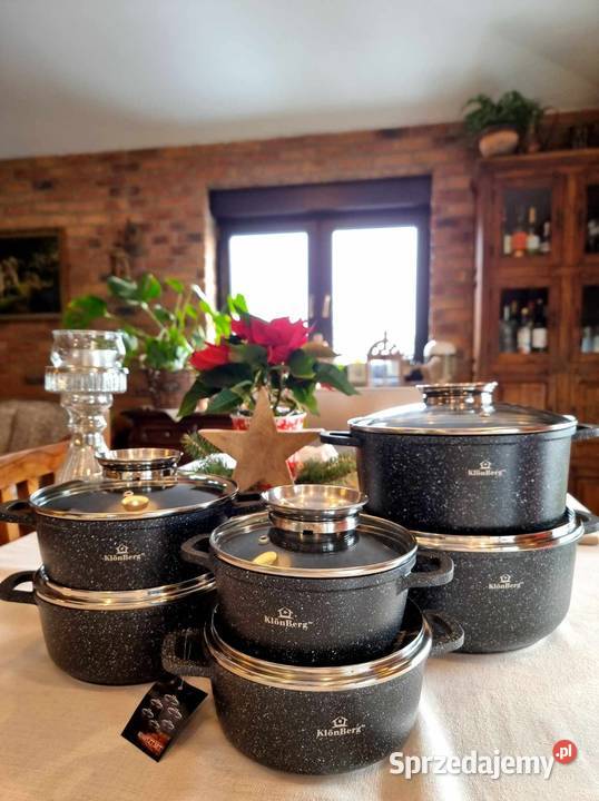 Garnki marmurowe 6 łódzkie Łódź