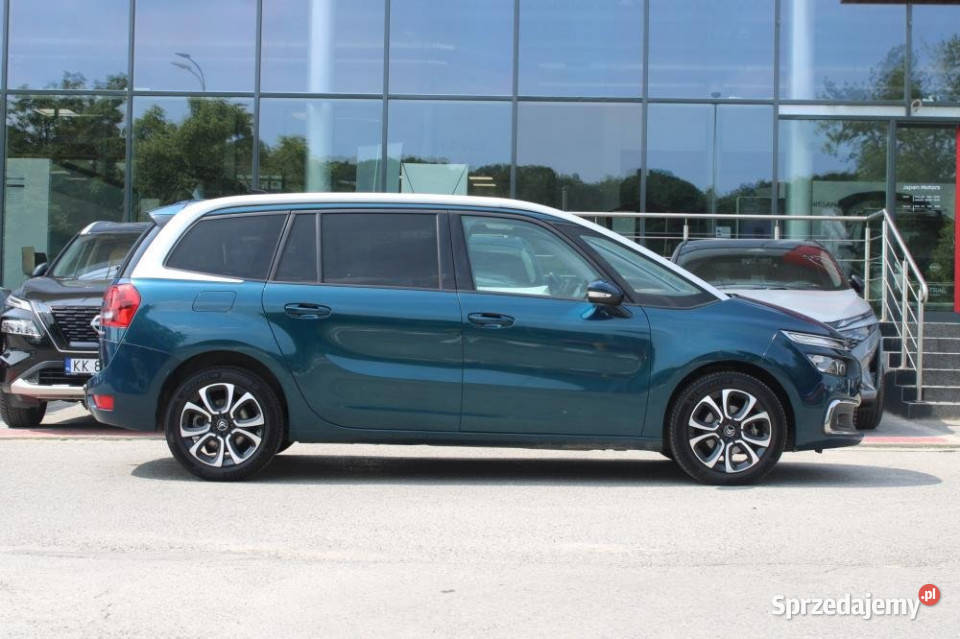 Citroen C4 SpaceTourer 2020r Carplay 7Os Temp nieuszkodzony Kraków sprzedam