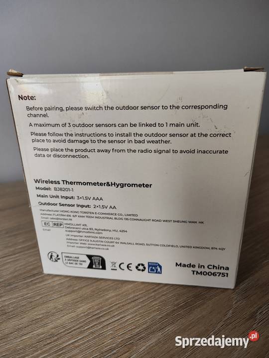 Bezprzewodowa Stacja Pogodowa Człuchów