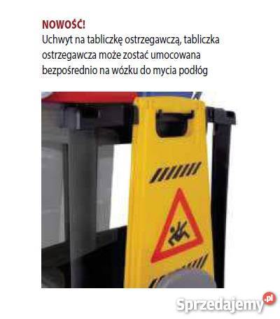 Wózek Serwisowy Do Sprzątania Dużych Powieszchni Łódź