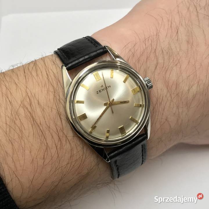 ZENITH 2300 Classic Swiss Zegarek MĘSKI 33mm