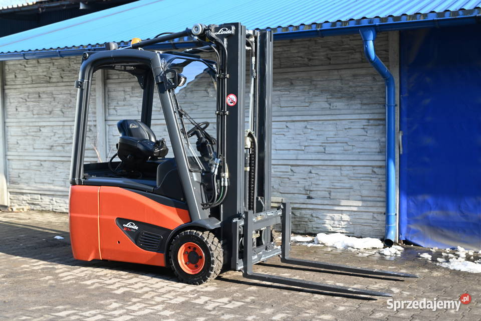 Wózek widłowy Linde E1402 Triplex 462 2016 śląskie