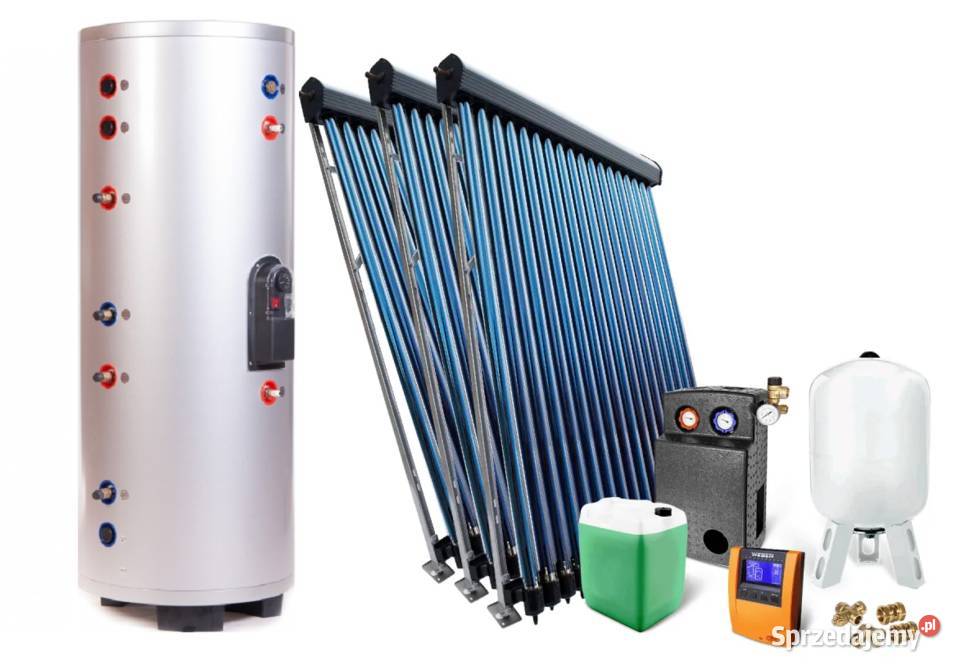 Zestaw solarny PROECOSOL CY 500 NOVO zbiornik Wałbrzych