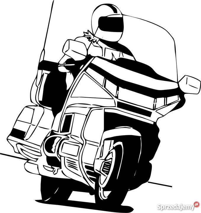 N646naklejka Honda Gold Wing Myślenice sprzedam