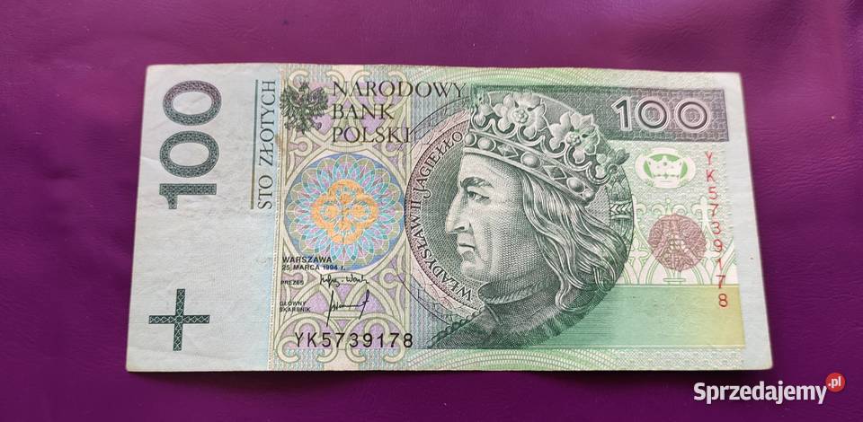 100 seria YK Poszukiwana rzadkość 7 sprzedam