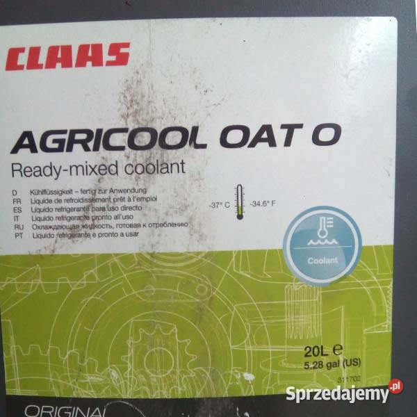 CLAAS AGRICOOL OAT O Gotowa mieszanka płynu sprzedam