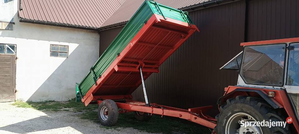 Przyczepa wywrotka nieuszkodzony Przyczepy rolnicze mazowieckie Chechnówka