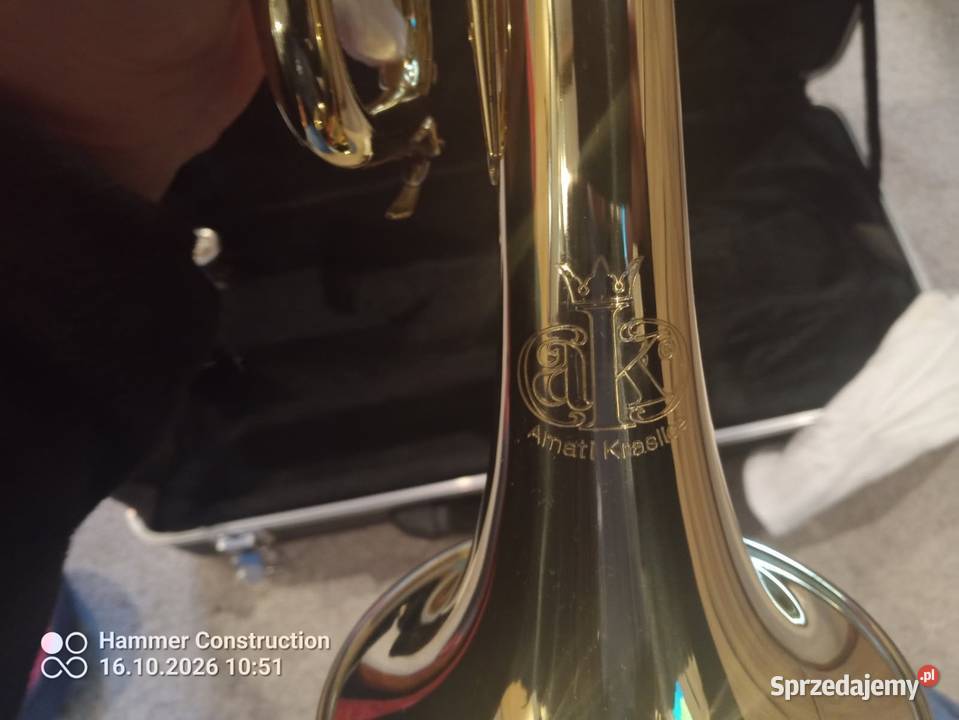 TRĄBKA A MATTI KARLICE FIRMOWA CZESKA Instrumenty dęte Twardogóra
