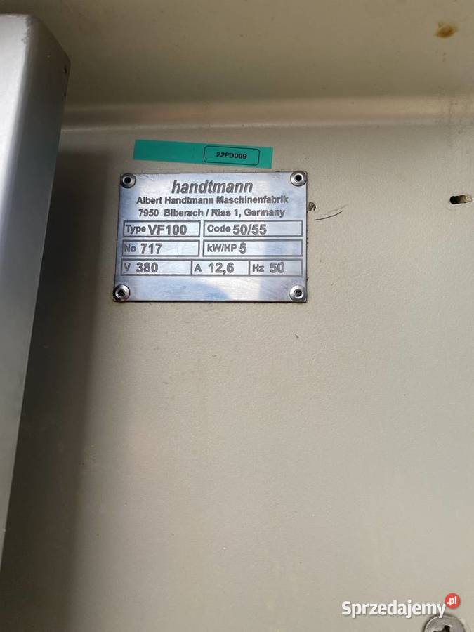 Maszyna do nadziewania Handtmann VF100 Zambrów sprzedam