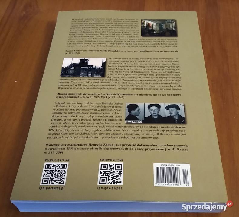 Przegląd Archiwalny Instytutu Pamięci Narodowej pomorskie Gdańsk