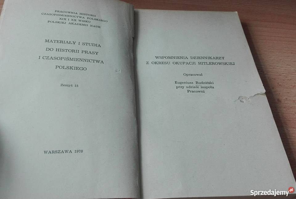 Wspomnienia dziennikarzy z okresu okupacji Gdańsk