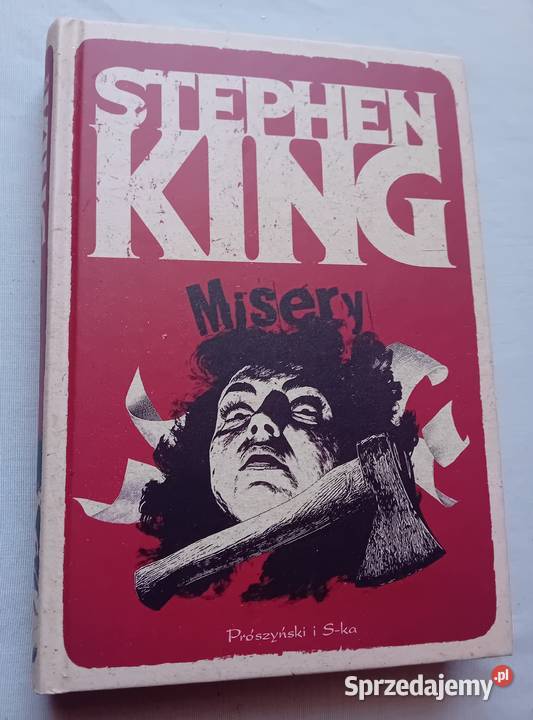 Stephen King Misery Prószyński i Ska 2025 r twarda Koźminek