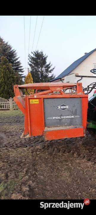 Paszowóz Kuhn Polyrock 2050 wycinak do kukurydzy Łobżenica sprzedam