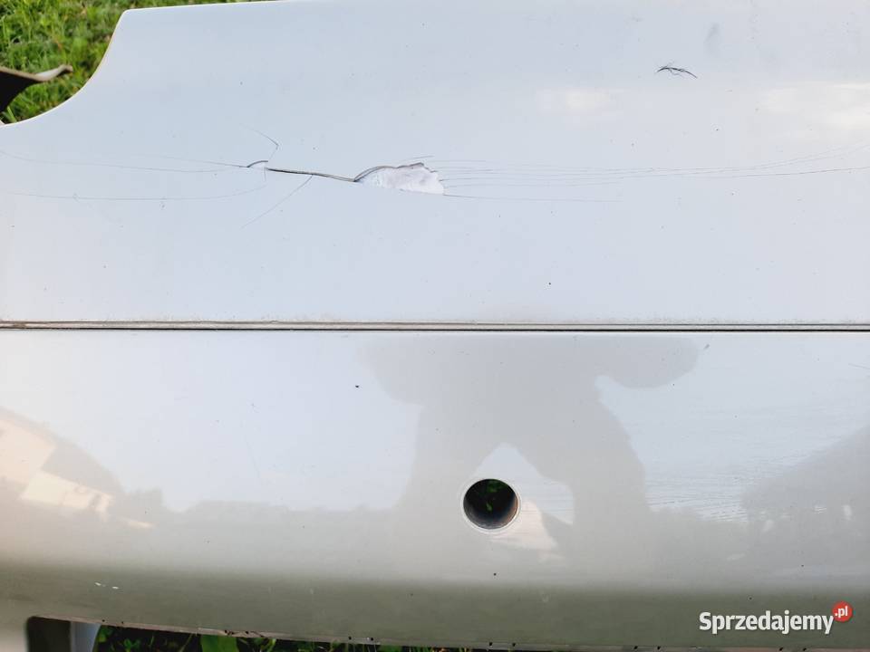 LY1X Audi A4 B6 sedan zderzak tył na 2 rury Zderzaki Szczerbice