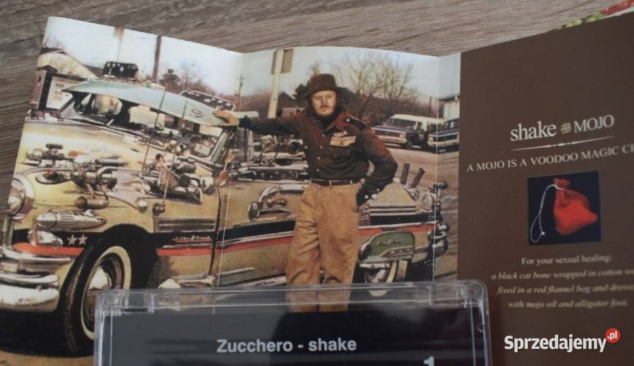 Zucchero Shake 2001 kaseta w stanie kaseta Chełmno sprzedam