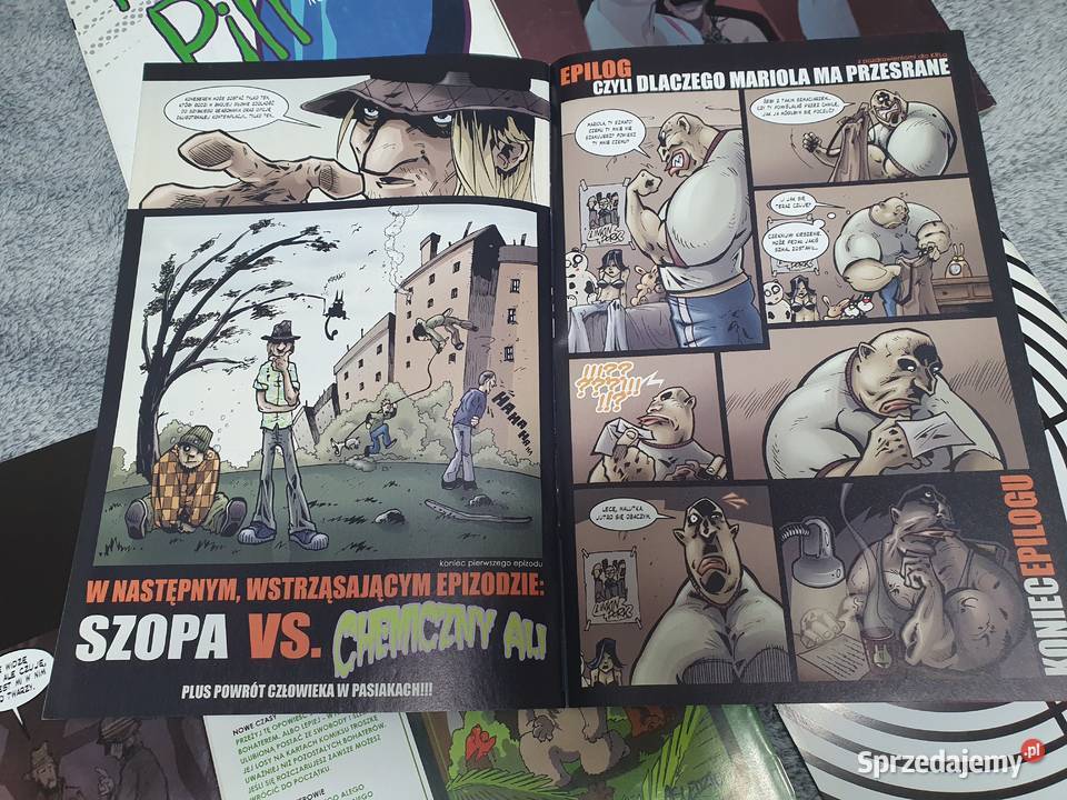 Osiedle Swoboda zestaw 6 komiksów wydanie1 2005 Gdynia
