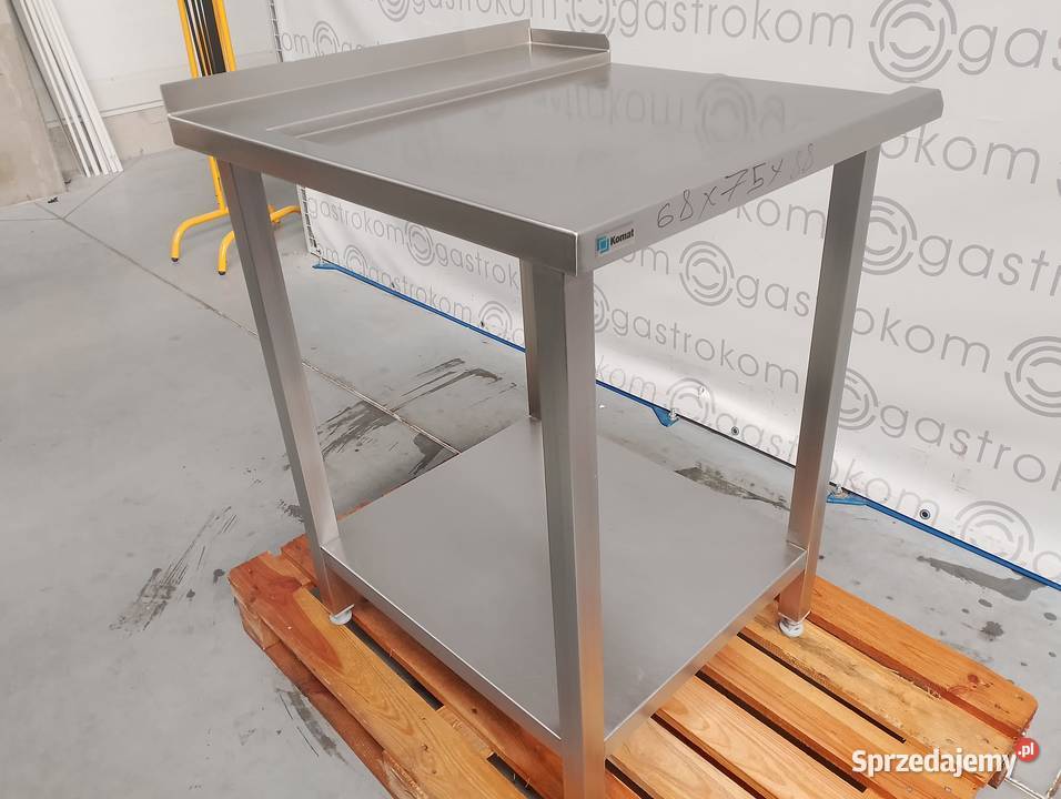 Stół wyładowczy do zmywarki kapturowej  68x75x88 dolnośląskie Wrocław